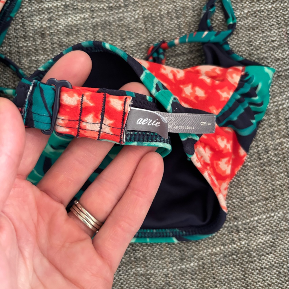Aerie Tropical High Waisted Bikini Medium - Picture 6 of 6